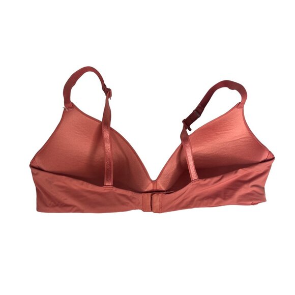 Push-Up T-Shirt Bra Adjustable Straps Coral Padded Size 34B Women’s Intimates Sm - Picture 2 of 7